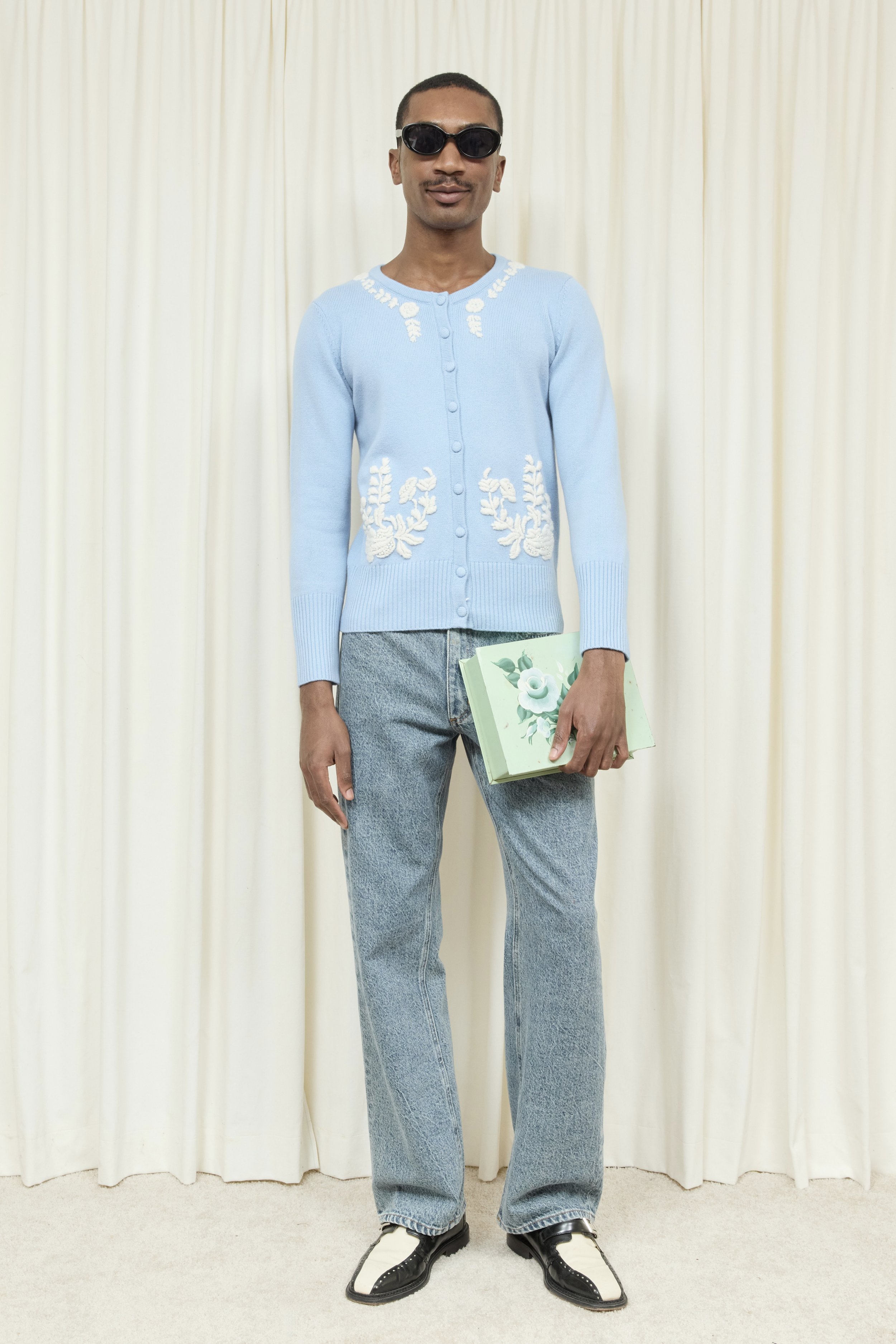 Gladys Hand Embroidered Cardigan — Tanner Fletcher